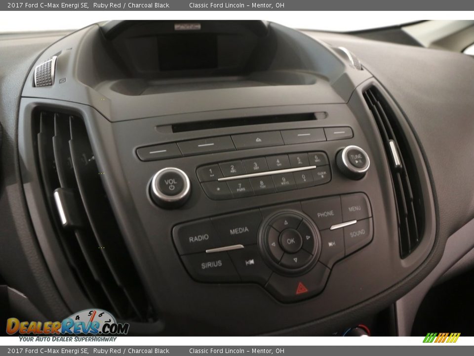 2017 Ford C-Max Energi SE Ruby Red / Charcoal Black Photo #10