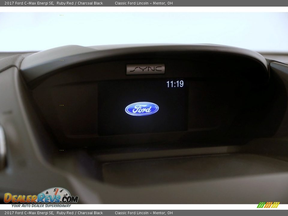 2017 Ford C-Max Energi SE Ruby Red / Charcoal Black Photo #11
