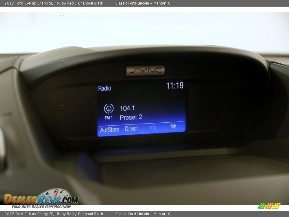2017 Ford C-Max Energi SE Ruby Red / Charcoal Black Photo #12