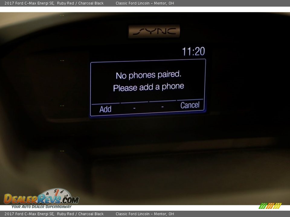 2017 Ford C-Max Energi SE Ruby Red / Charcoal Black Photo #13