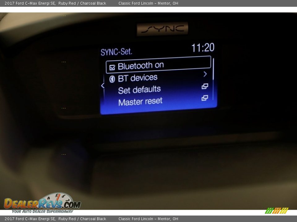2017 Ford C-Max Energi SE Ruby Red / Charcoal Black Photo #14
