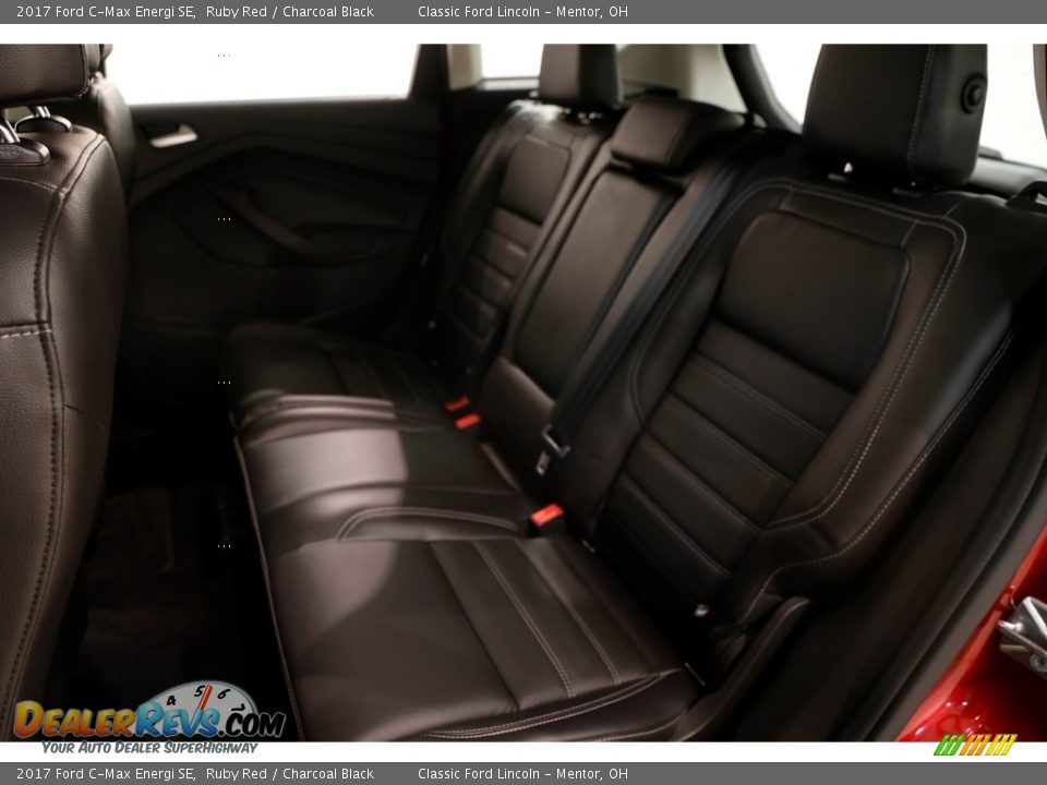 2017 Ford C-Max Energi SE Ruby Red / Charcoal Black Photo #19