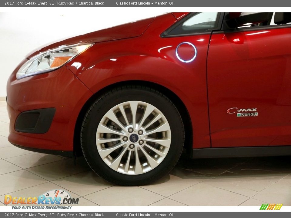 2017 Ford C-Max Energi SE Ruby Red / Charcoal Black Photo #22