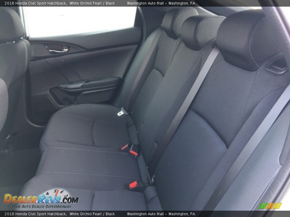 Rear Seat of 2018 Honda Civic Sport Hatchback Photo #19