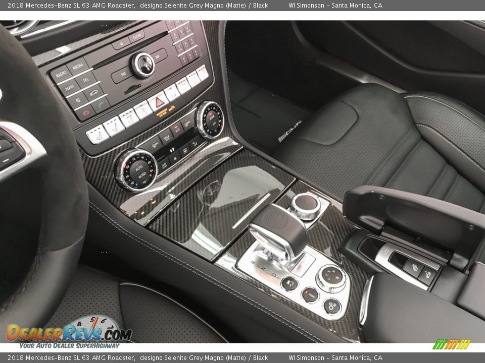 Controls of 2018 Mercedes-Benz SL 63 AMG Roadster Photo #21