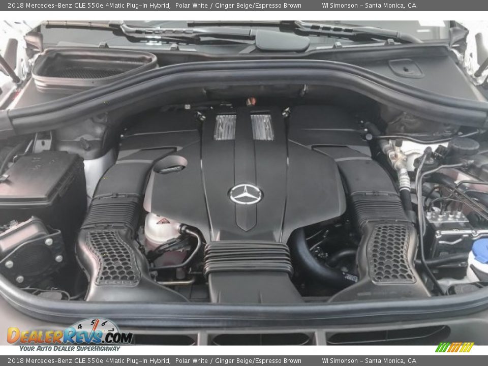 2018 Mercedes-Benz GLE 550e 4Matic Plug-In Hybrid 3.0 Liter AMG DI biturbo DOHC 24-Valve VVT V6 Gasoline/Electric Hybrid Plug-In Engine Photo #8