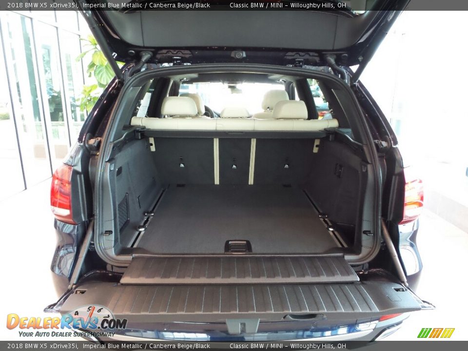 2018 BMW X5 xDrive35i Imperial Blue Metallic / Canberra Beige/Black Photo #7