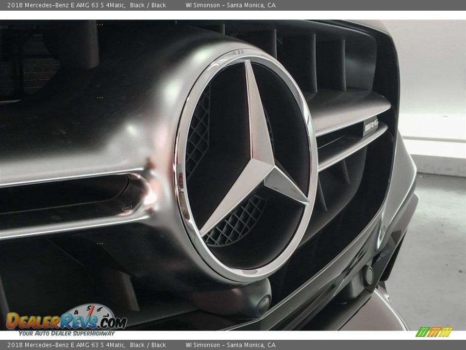 2018 Mercedes-Benz E AMG 63 S 4Matic Black / Black Photo #33