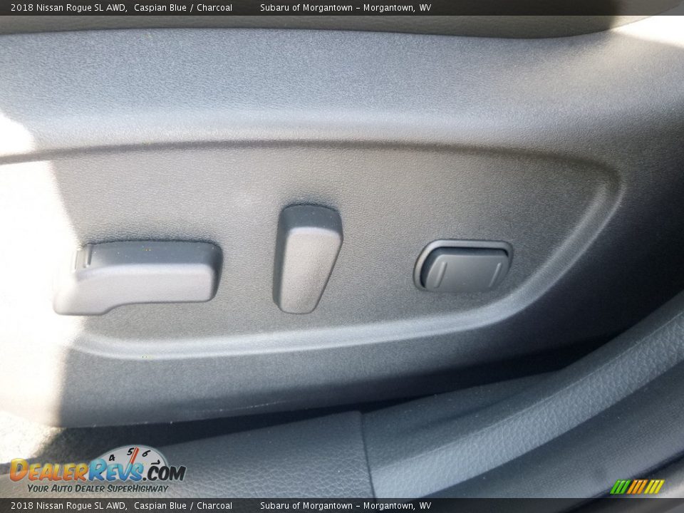 2018 Nissan Rogue SL AWD Caspian Blue / Charcoal Photo #16