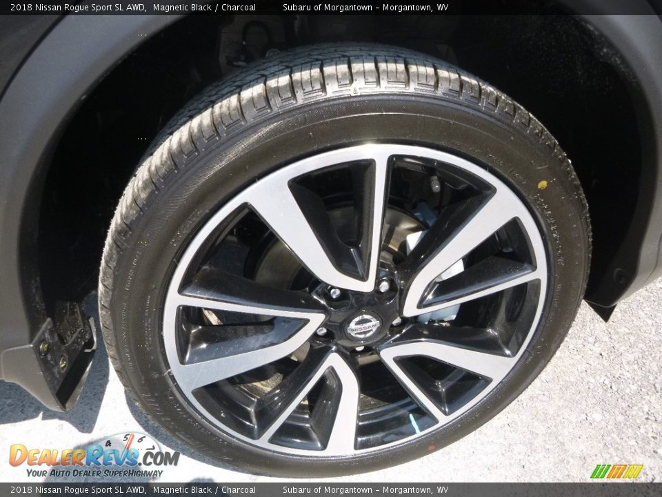 2018 Nissan Rogue Sport SL AWD Magnetic Black / Charcoal Photo #2