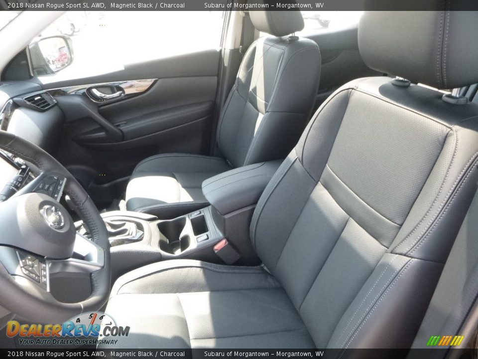 2018 Nissan Rogue Sport SL AWD Magnetic Black / Charcoal Photo #15