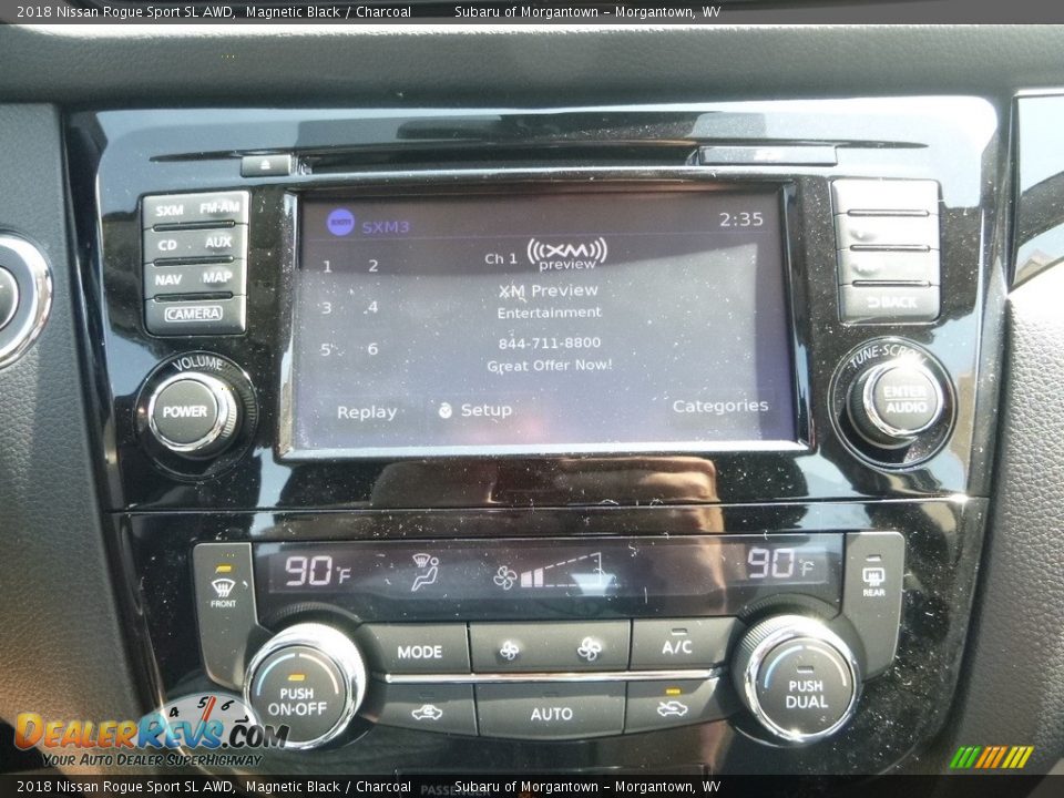 Controls of 2018 Nissan Rogue Sport SL AWD Photo #18