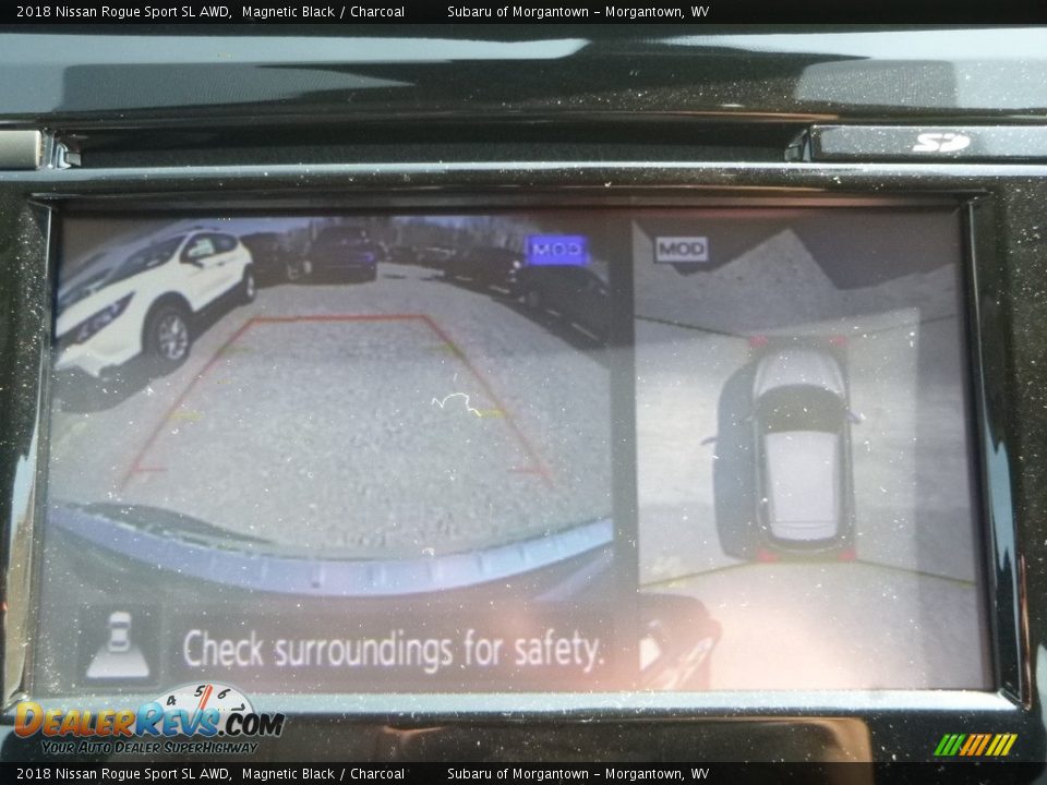 2018 Nissan Rogue Sport SL AWD Magnetic Black / Charcoal Photo #19