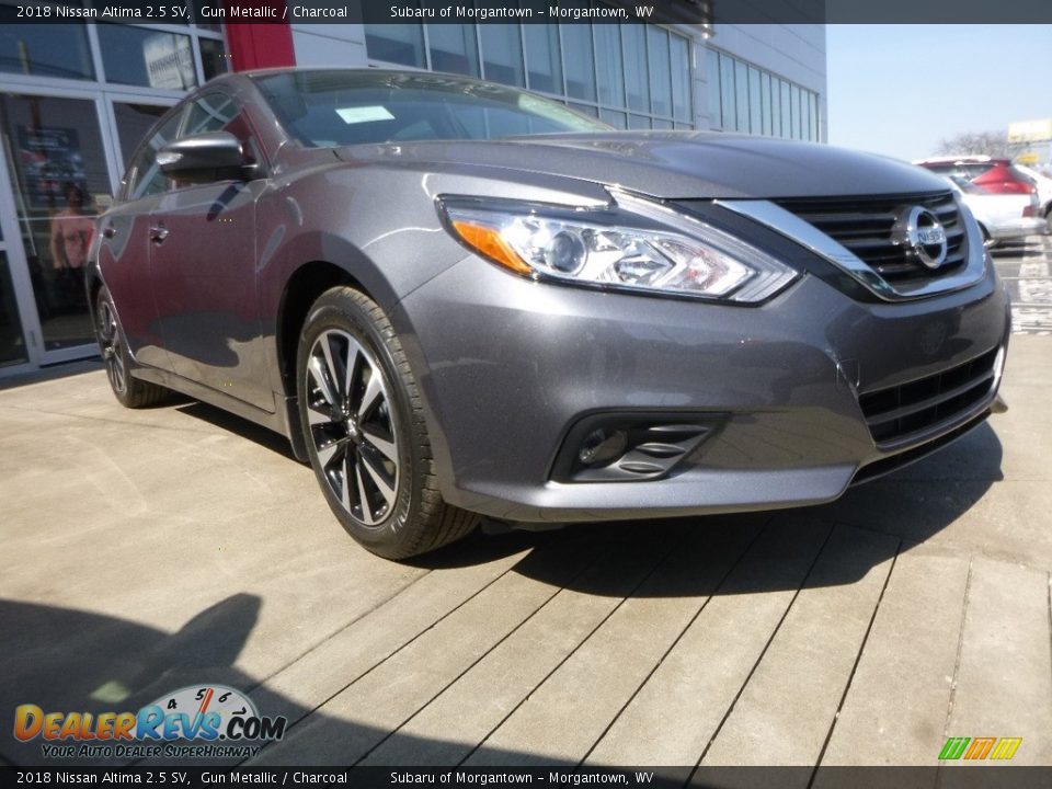 2018 Nissan Altima 2.5 SV Gun Metallic / Charcoal Photo #1