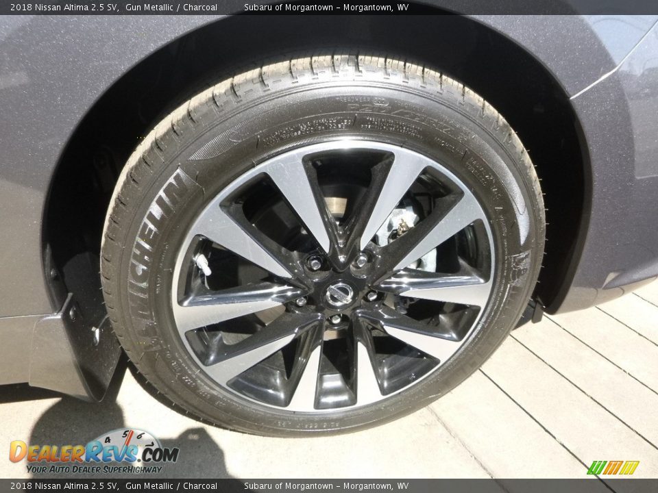 2018 Nissan Altima 2.5 SV Gun Metallic / Charcoal Photo #2