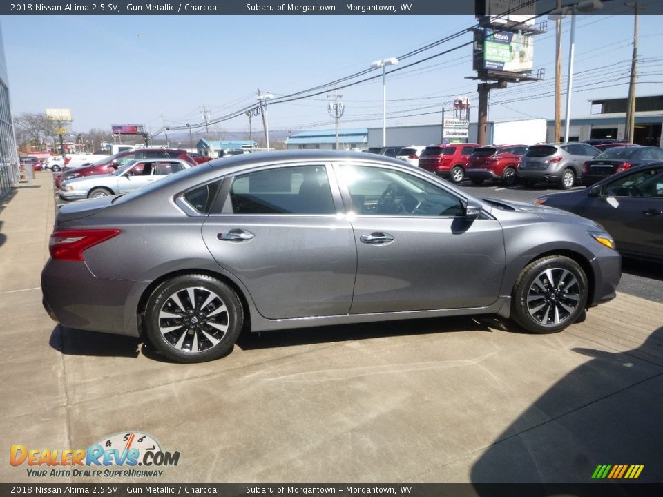 2018 Nissan Altima 2.5 SV Gun Metallic / Charcoal Photo #3