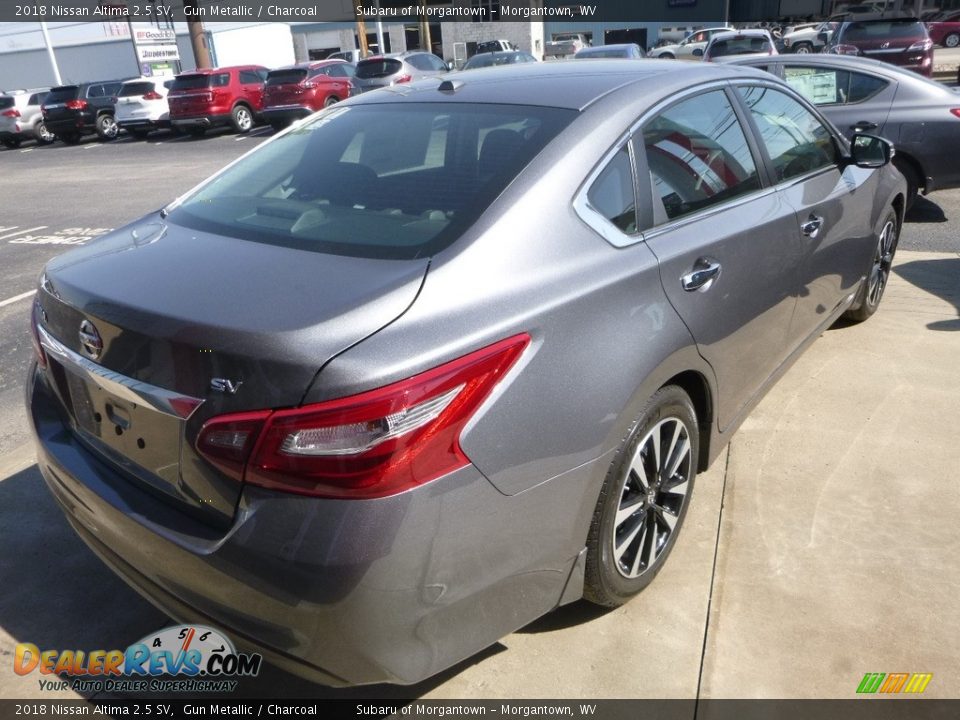 2018 Nissan Altima 2.5 SV Gun Metallic / Charcoal Photo #4