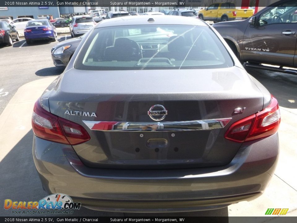 2018 Nissan Altima 2.5 SV Gun Metallic / Charcoal Photo #5