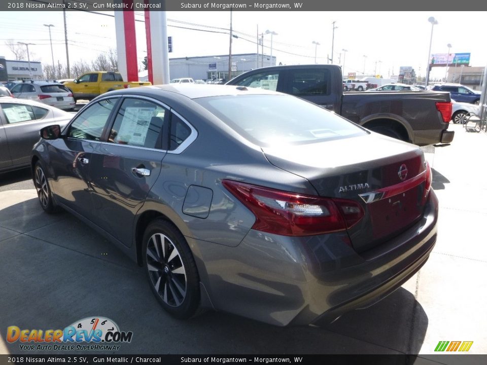 2018 Nissan Altima 2.5 SV Gun Metallic / Charcoal Photo #6