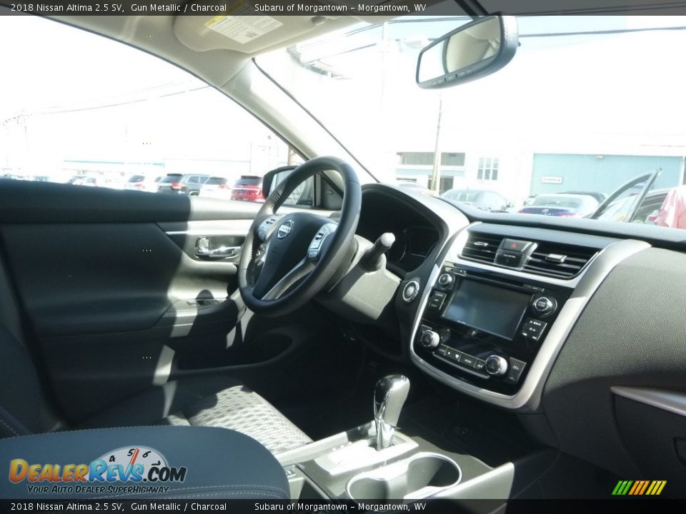 2018 Nissan Altima 2.5 SV Gun Metallic / Charcoal Photo #10