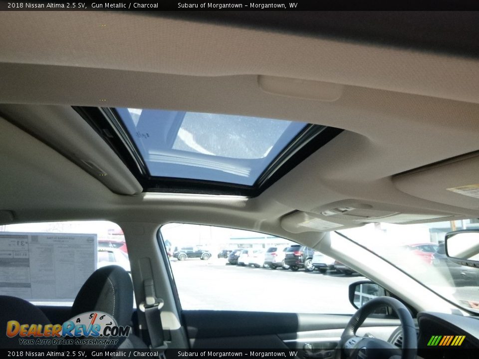 2018 Nissan Altima 2.5 SV Gun Metallic / Charcoal Photo #11