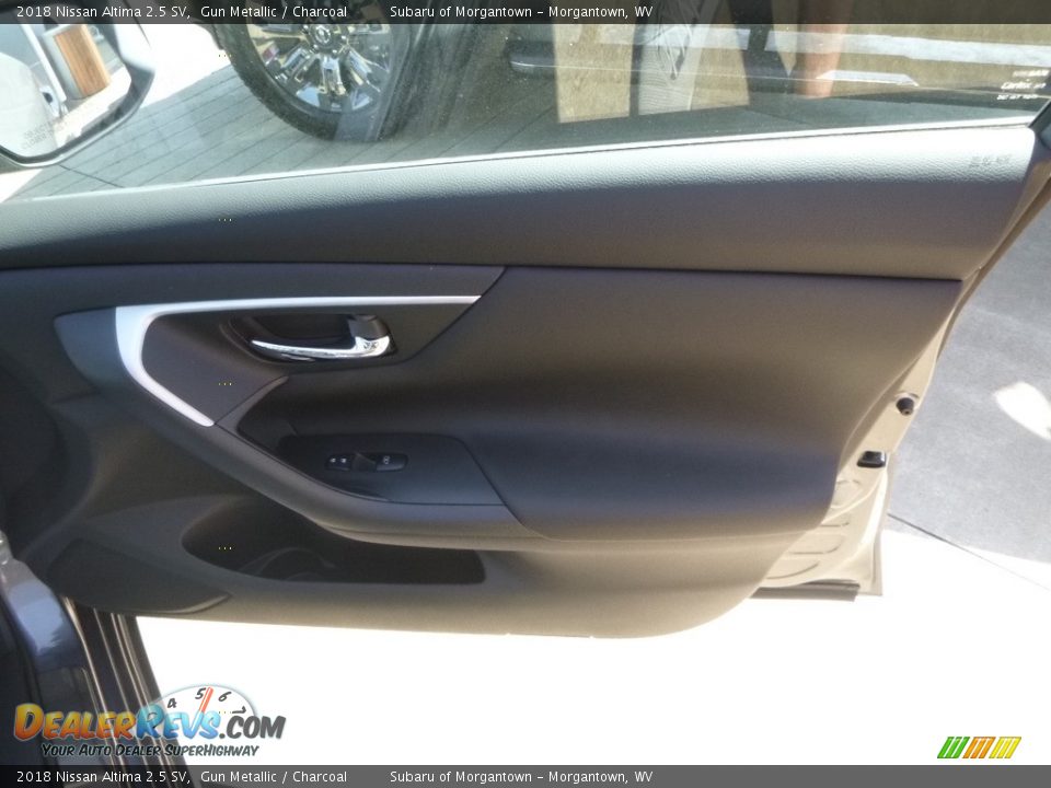 2018 Nissan Altima 2.5 SV Gun Metallic / Charcoal Photo #12
