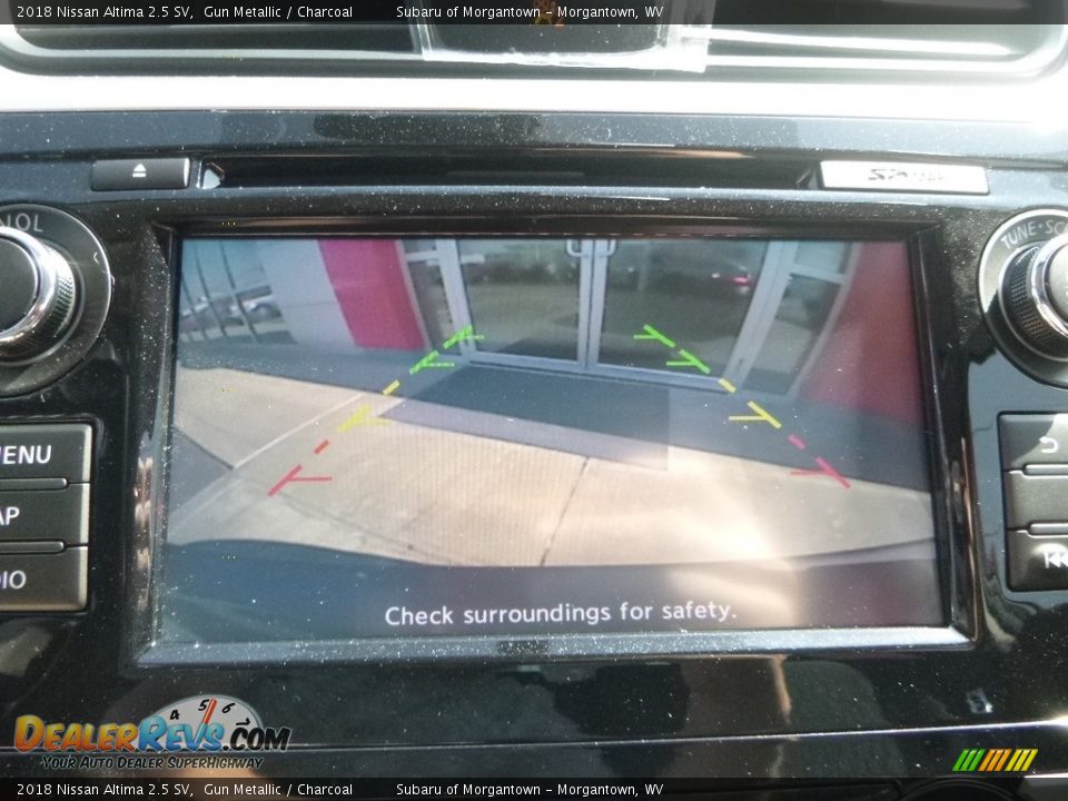 2018 Nissan Altima 2.5 SV Gun Metallic / Charcoal Photo #18