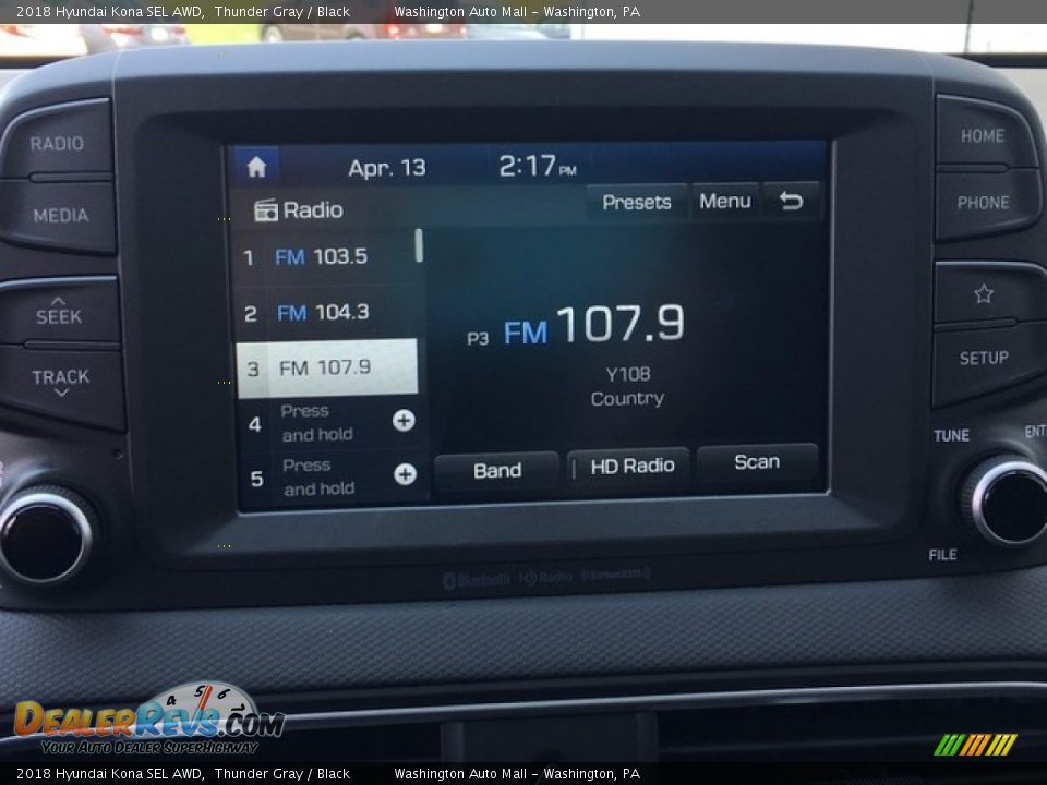 Audio System of 2018 Hyundai Kona SEL AWD Photo #15