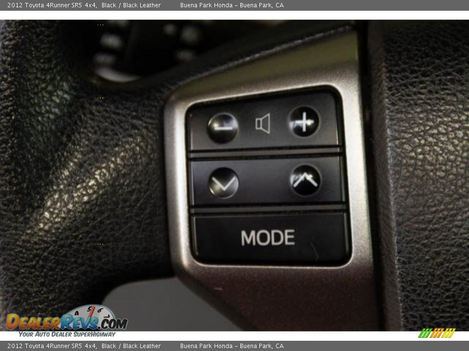 2012 Toyota 4Runner SR5 4x4 Black / Black Leather Photo #16