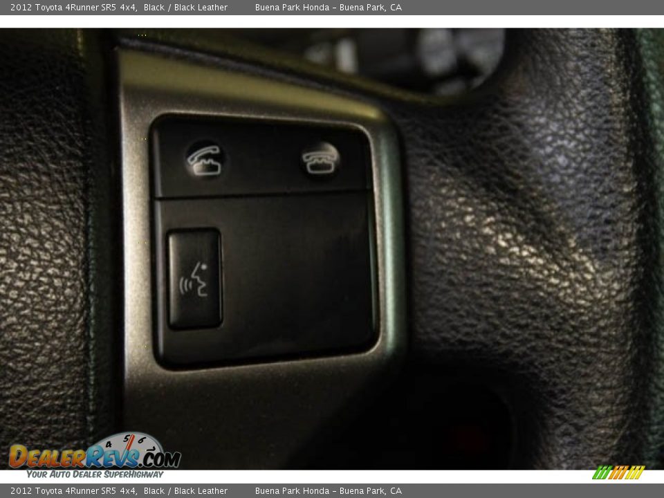 2012 Toyota 4Runner SR5 4x4 Black / Black Leather Photo #17