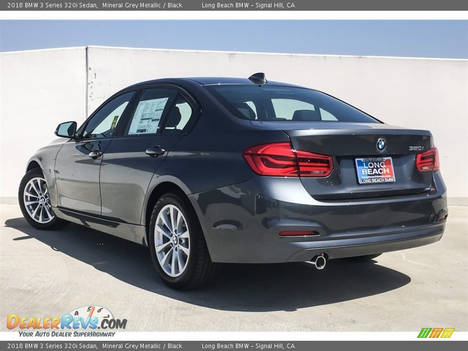 2018 BMW 3 Series 320i Sedan Mineral Grey Metallic / Black Photo #3