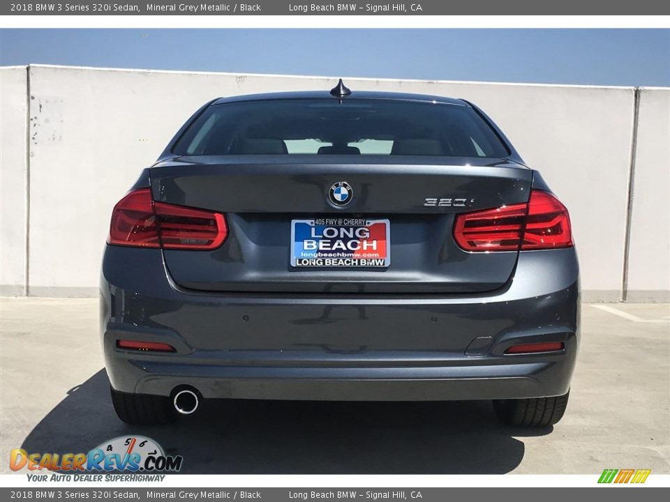 2018 BMW 3 Series 320i Sedan Mineral Grey Metallic / Black Photo #4