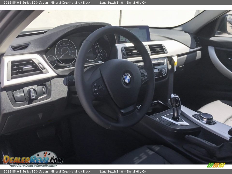 2018 BMW 3 Series 320i Sedan Mineral Grey Metallic / Black Photo #5