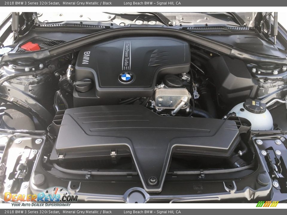 2018 BMW 3 Series 320i Sedan Mineral Grey Metallic / Black Photo #8