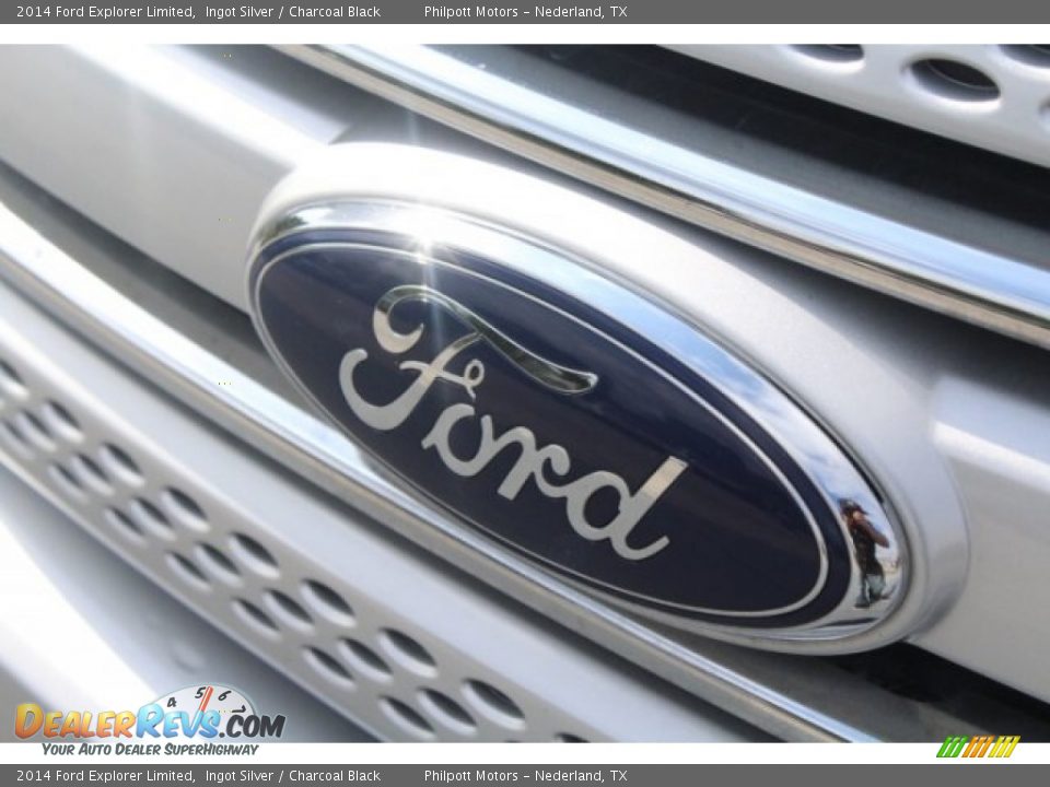 2014 Ford Explorer Limited Ingot Silver / Charcoal Black Photo #4