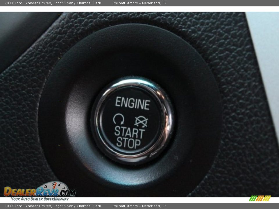 2014 Ford Explorer Limited Ingot Silver / Charcoal Black Photo #21