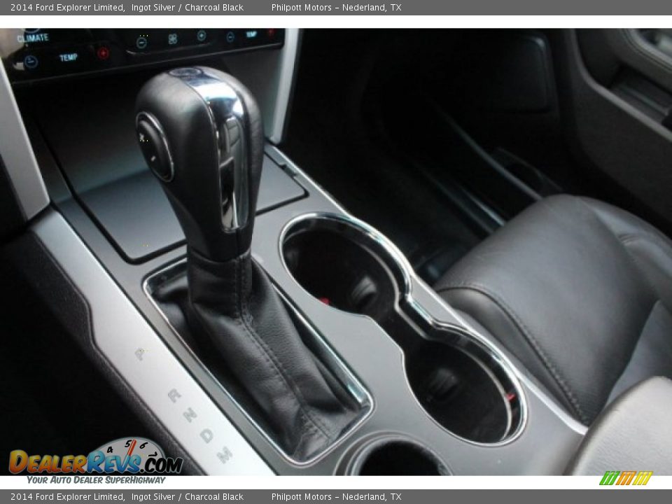 2014 Ford Explorer Limited Ingot Silver / Charcoal Black Photo #22