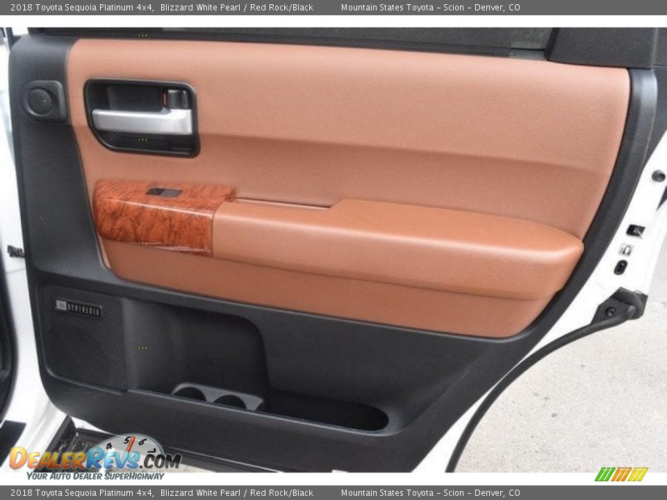 Door Panel of 2018 Toyota Sequoia Platinum 4x4 Photo #27
