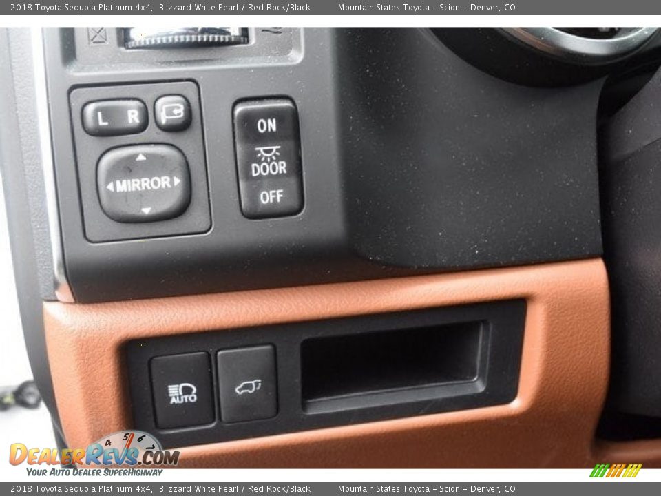Controls of 2018 Toyota Sequoia Platinum 4x4 Photo #30