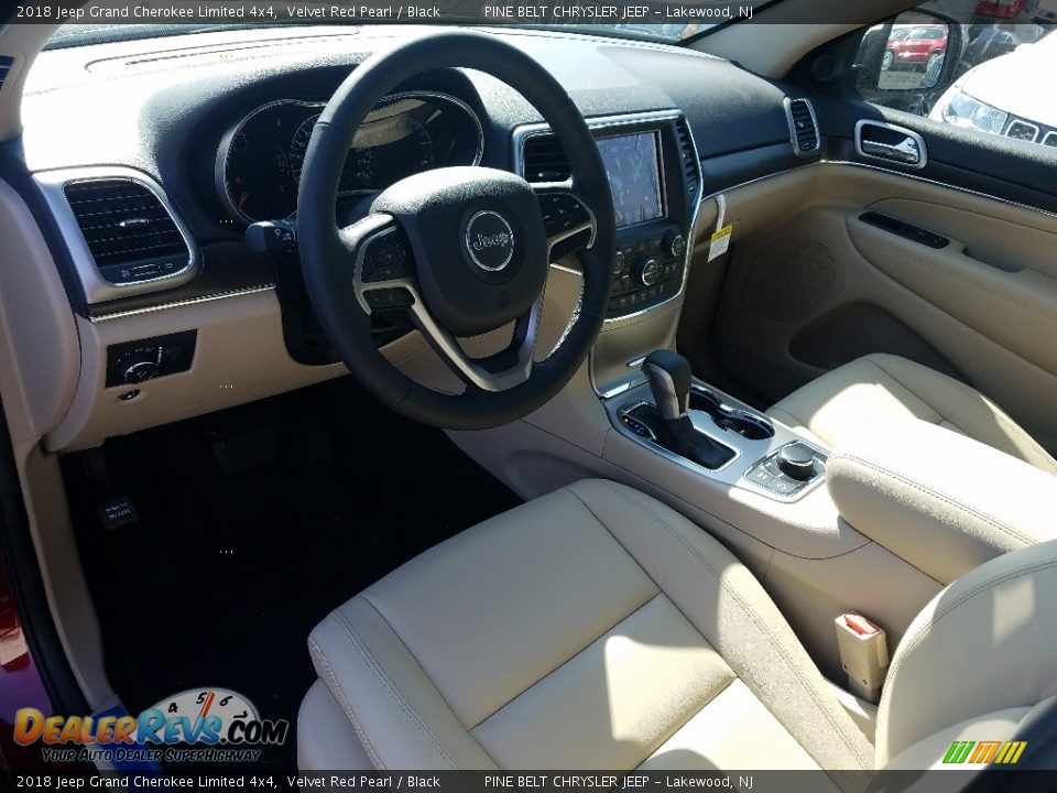 2018 Jeep Grand Cherokee Limited 4x4 Velvet Red Pearl / Black Photo #7