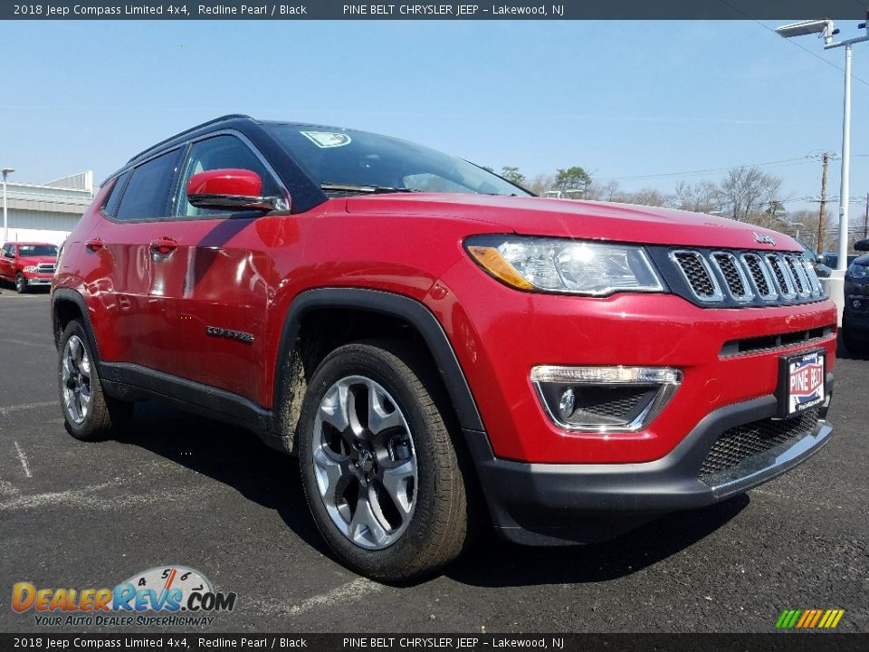2018 Jeep Compass Limited 4x4 Redline Pearl / Black Photo #1