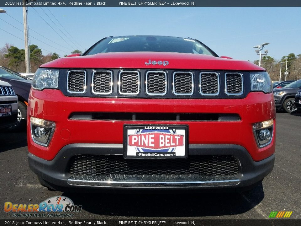 2018 Jeep Compass Limited 4x4 Redline Pearl / Black Photo #2