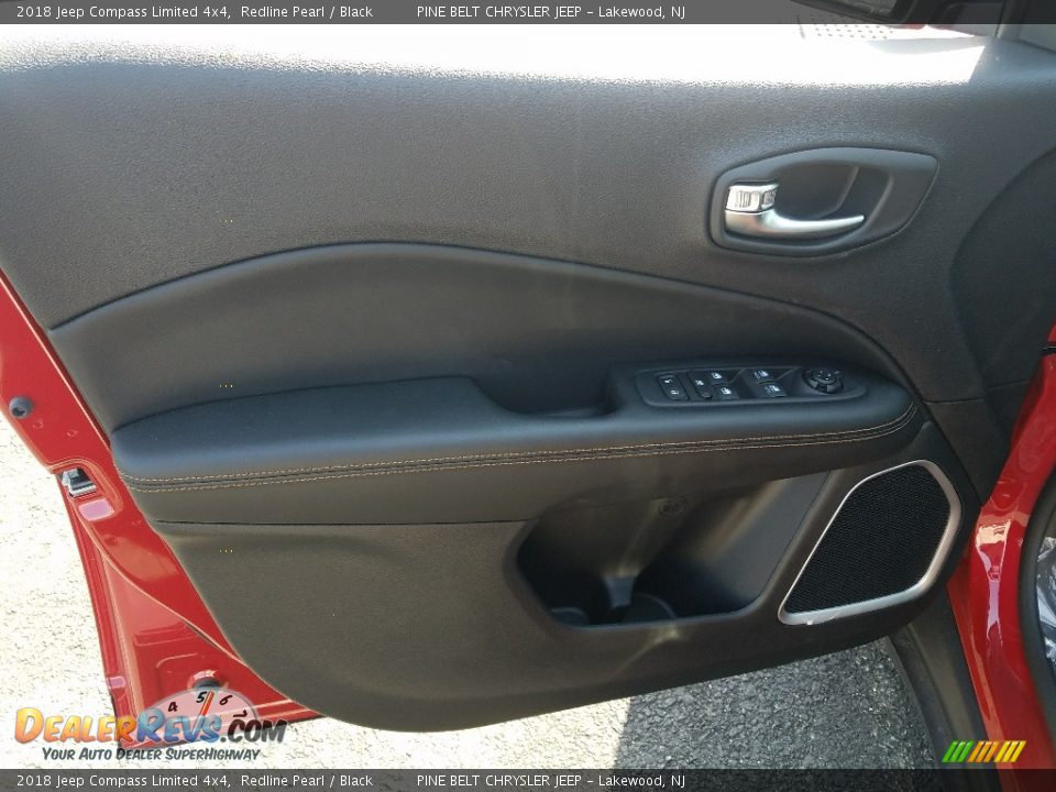 2018 Jeep Compass Limited 4x4 Redline Pearl / Black Photo #6