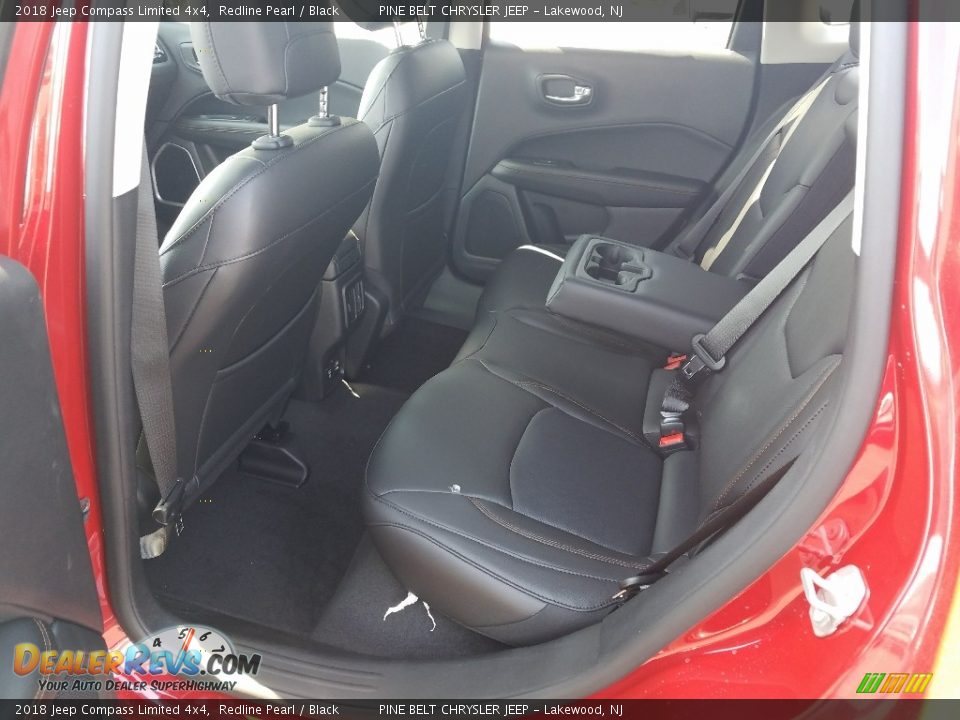 2018 Jeep Compass Limited 4x4 Redline Pearl / Black Photo #8