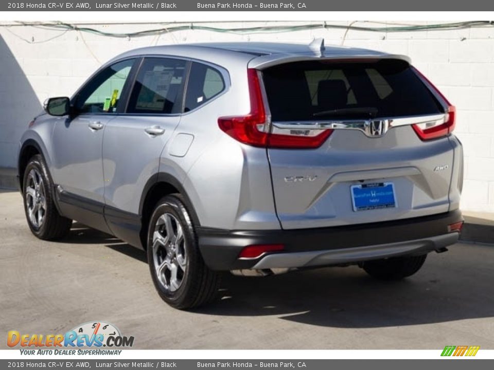 2018 Honda CR-V EX AWD Lunar Silver Metallic / Black Photo #2