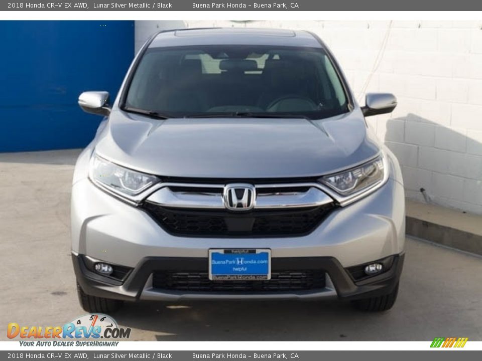 2018 Honda CR-V EX AWD Lunar Silver Metallic / Black Photo #3