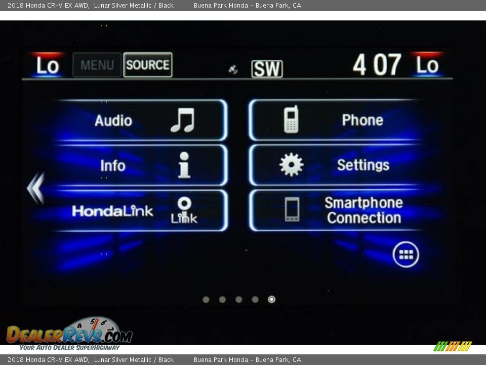 2018 Honda CR-V EX AWD Lunar Silver Metallic / Black Photo #30