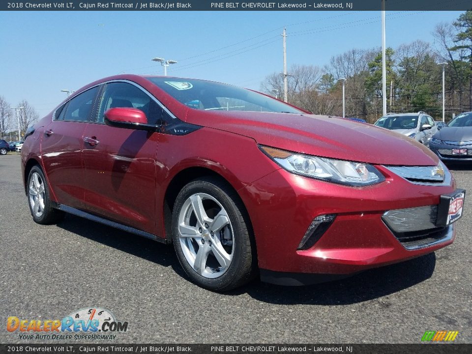 2018 Chevrolet Volt LT Cajun Red Tintcoat / Jet Black/Jet Black Photo #1