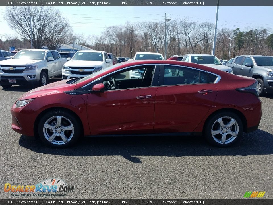 2018 Chevrolet Volt LT Cajun Red Tintcoat / Jet Black/Jet Black Photo #3
