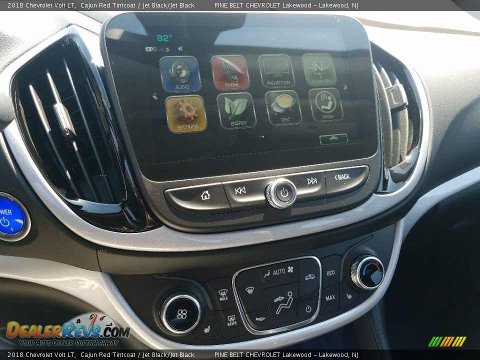 2018 Chevrolet Volt LT Cajun Red Tintcoat / Jet Black/Jet Black Photo #10